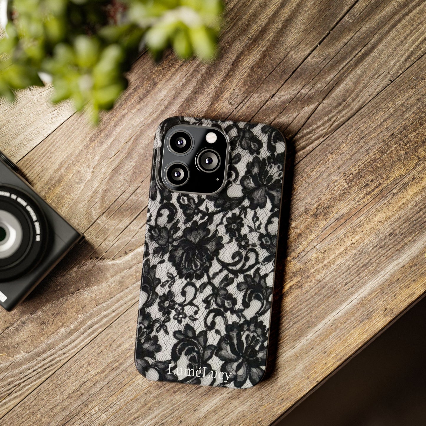 Elegant Floral Lace Slim Phone Cases, Stylish Accessories for Her, Chic Gift for Birthdays, Weddings, Fashionable Tech Gear
