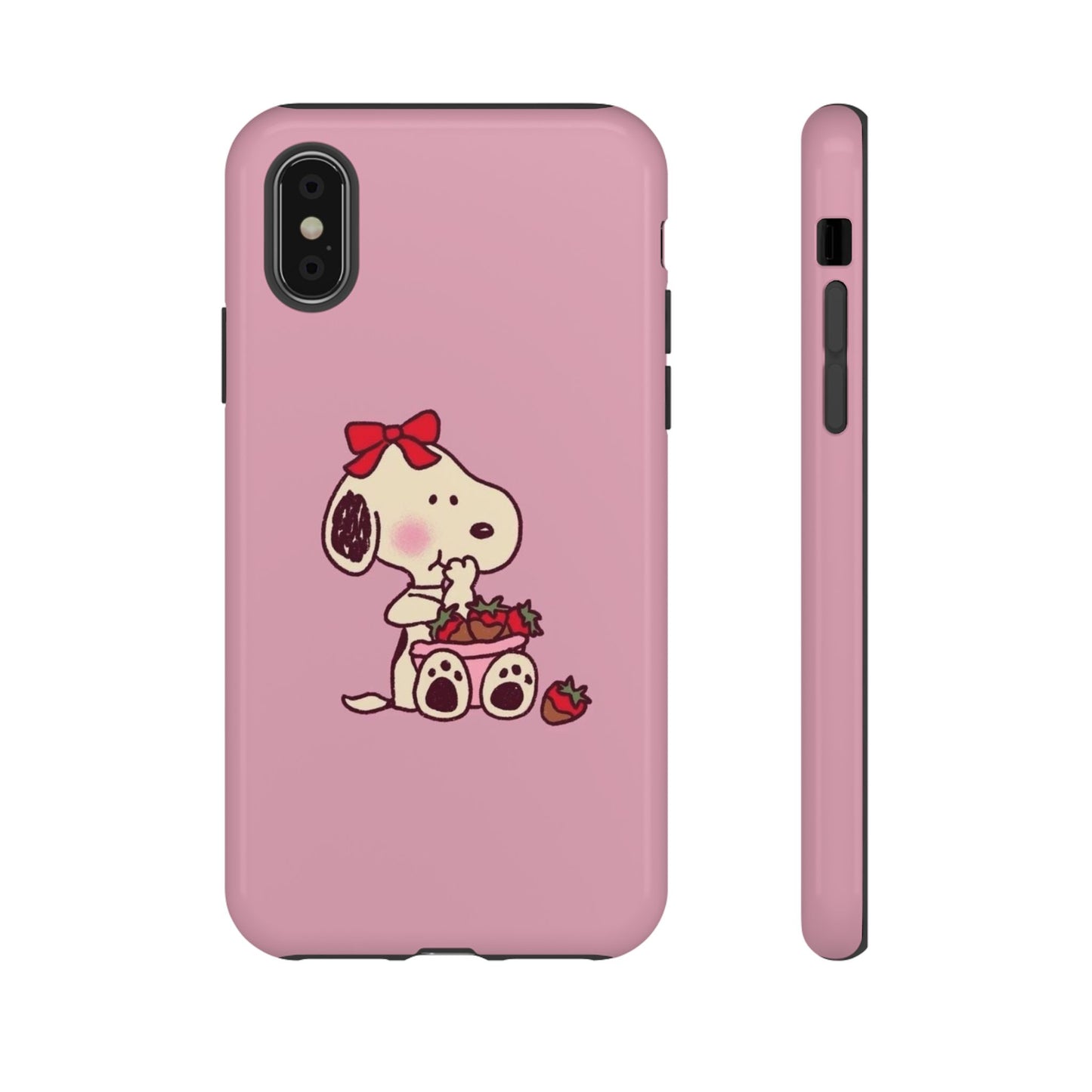 Snoopy eating strawberries 🍓