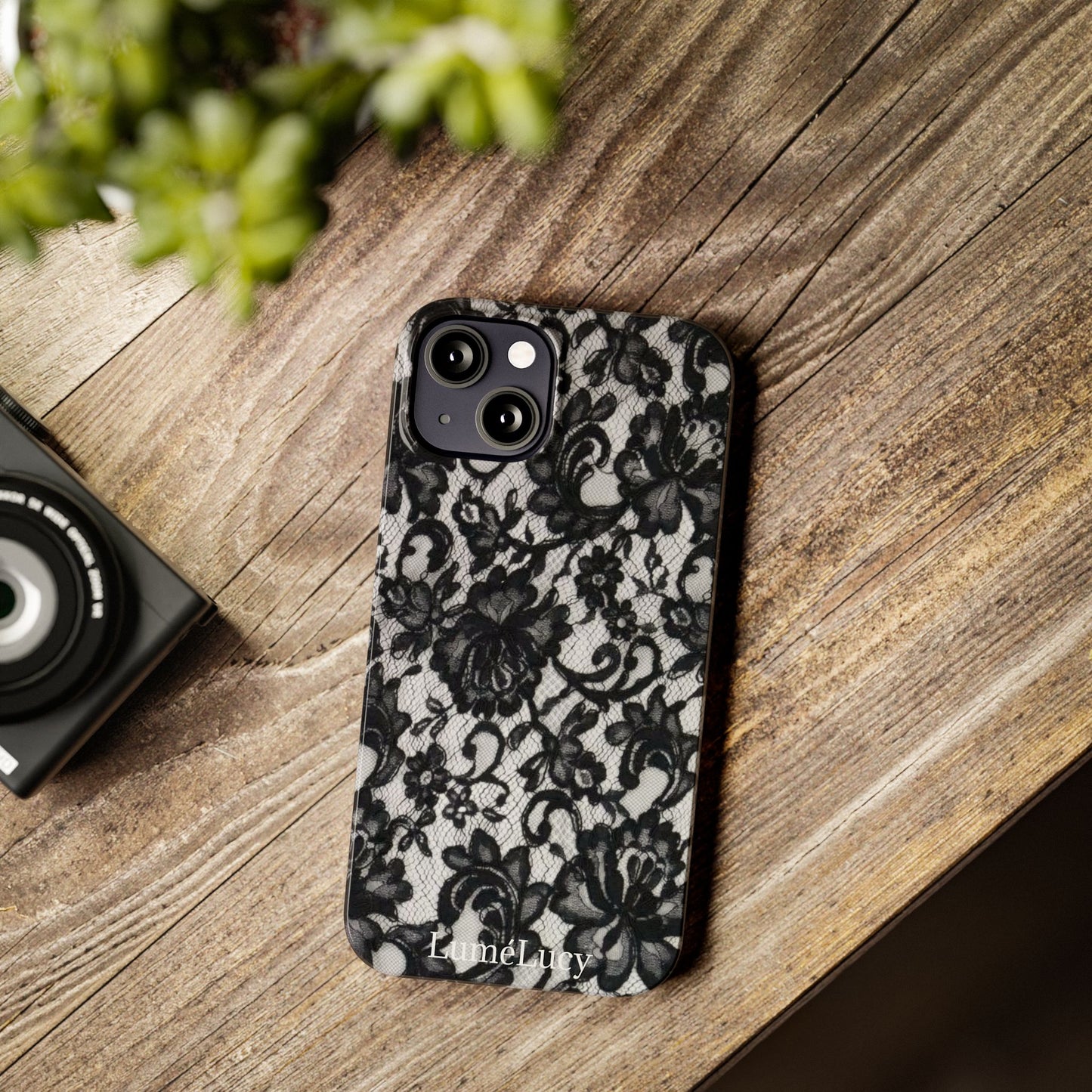 Elegant Floral Lace Slim Phone Cases, Stylish Accessories for Her, Chic Gift for Birthdays, Weddings, Fashionable Tech Gear