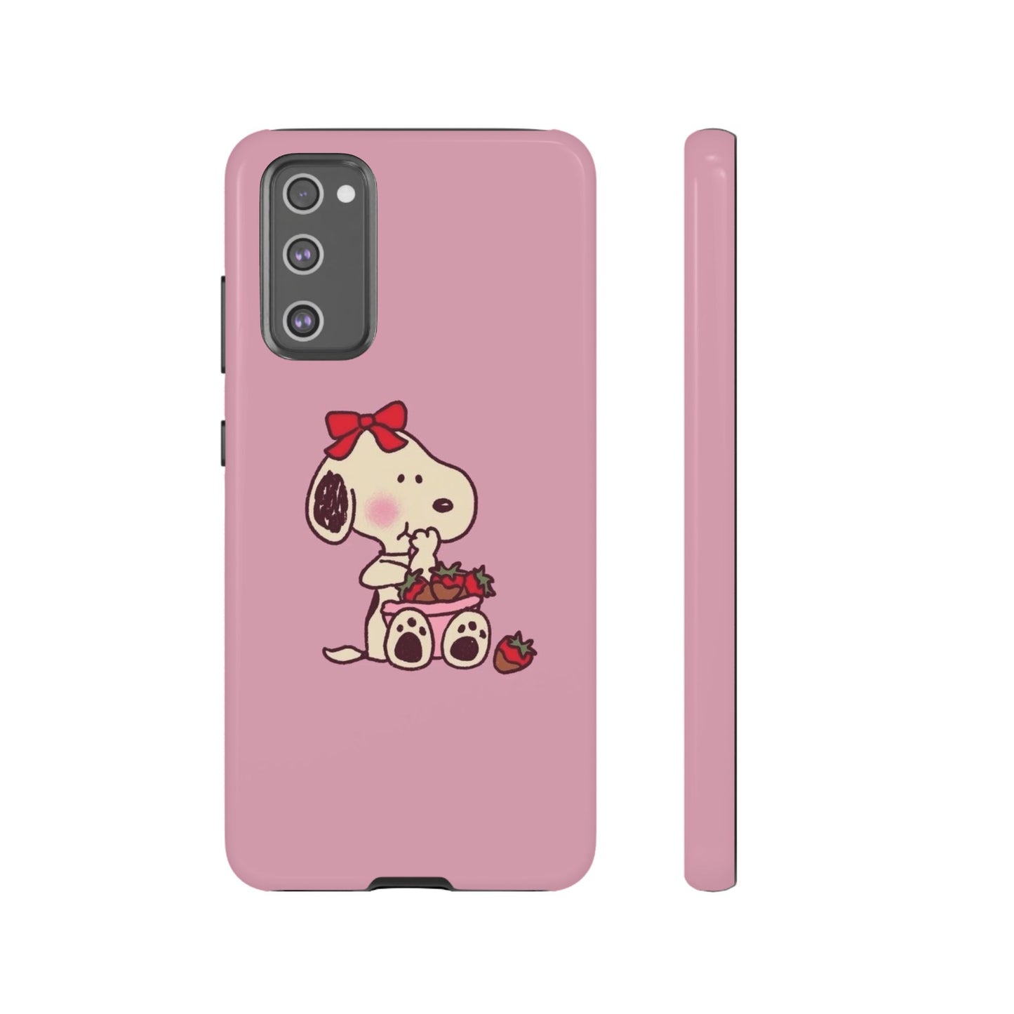 Snoopy eating strawberries 🍓