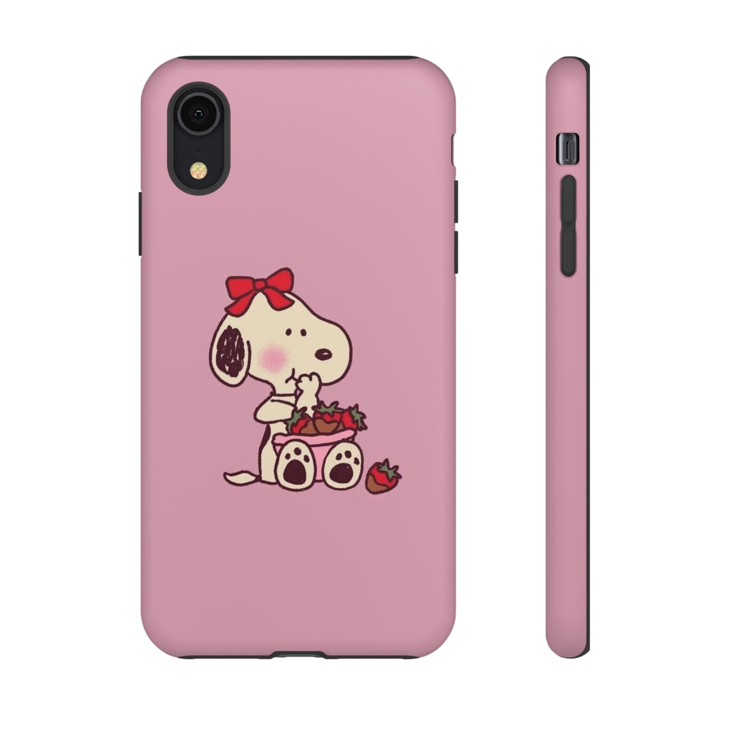 Snoopy eating strawberries 🍓