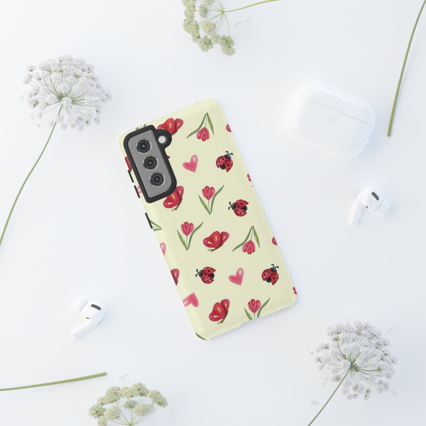 Flowers & Ladybugs 🐞