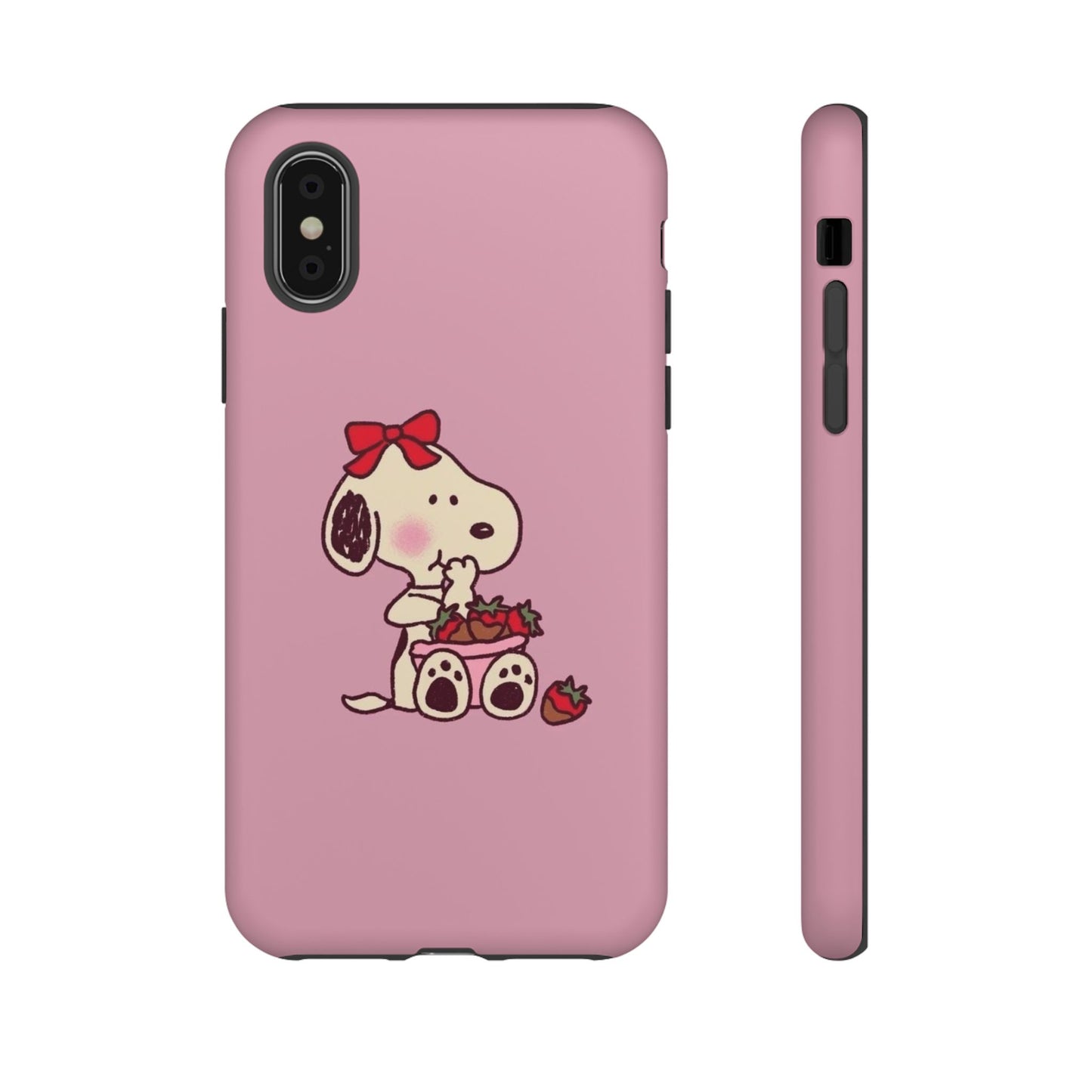 Snoopy eating strawberries 🍓