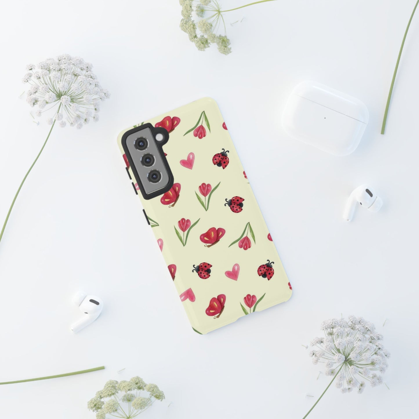 Flowers & Ladybugs 🐞