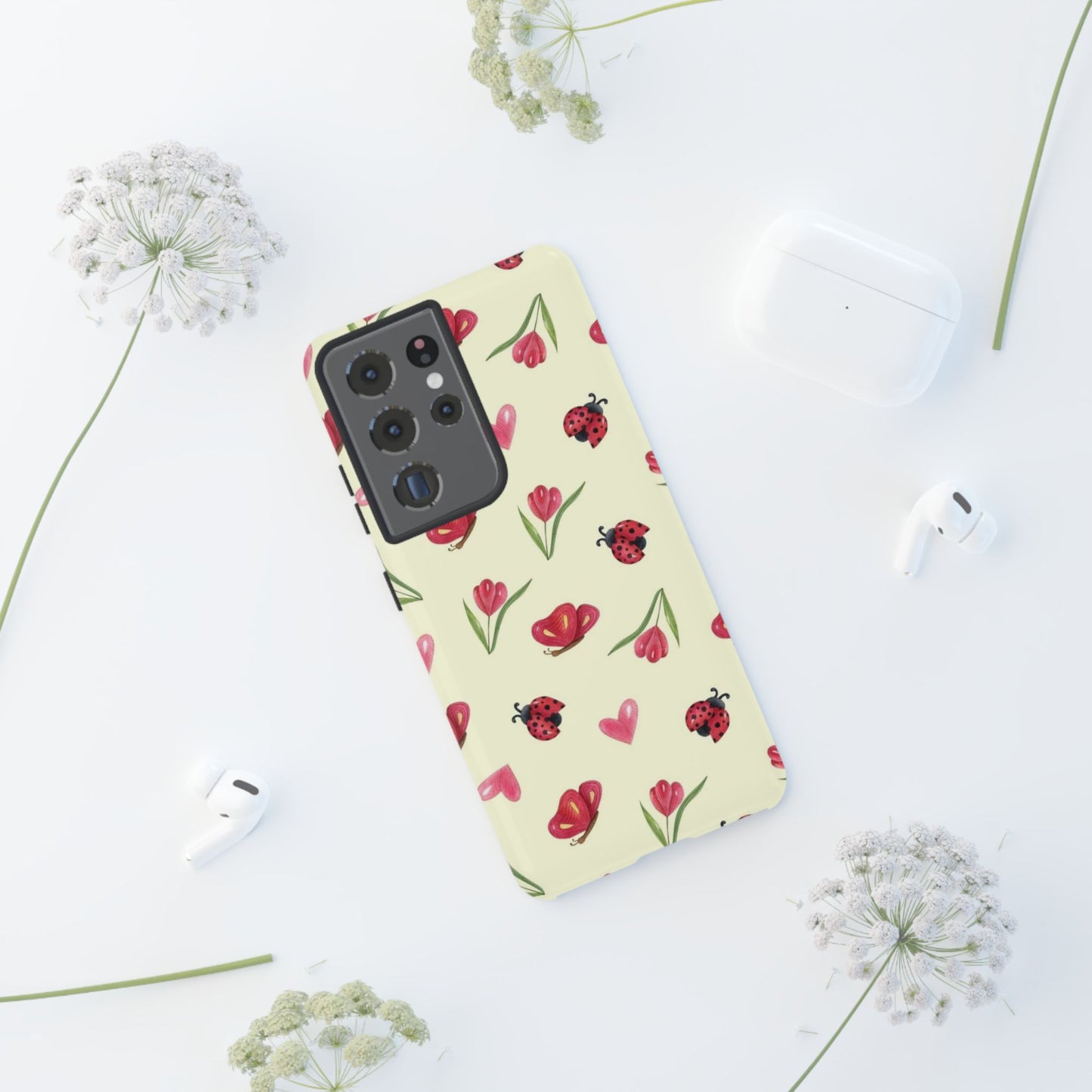 Flowers & Ladybugs 🐞