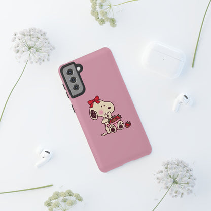 Snoopy eating strawberries 🍓