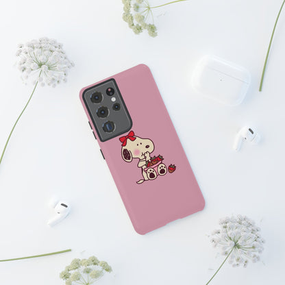 Snoopy eating strawberries 🍓