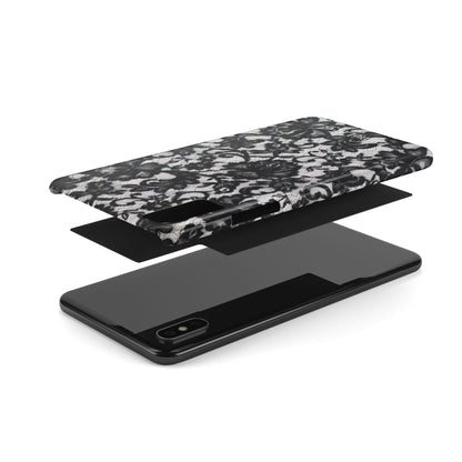 Elegant Floral Lace Slim Phone Cases, Stylish Accessories for Her, Chic Gift for Birthdays, Weddings, Fashionable Tech Gear