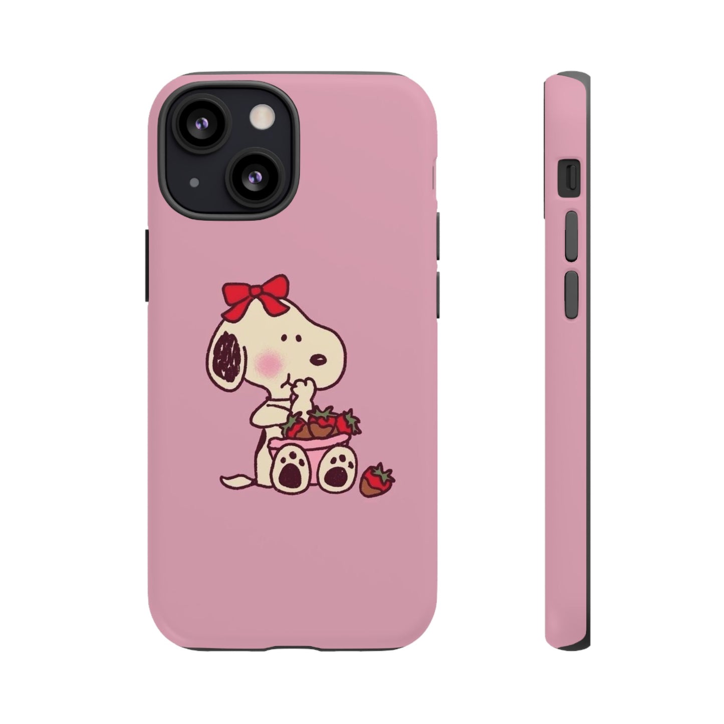 Snoopy eating strawberries 🍓