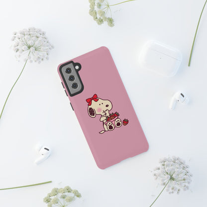 Snoopy eating strawberries 🍓