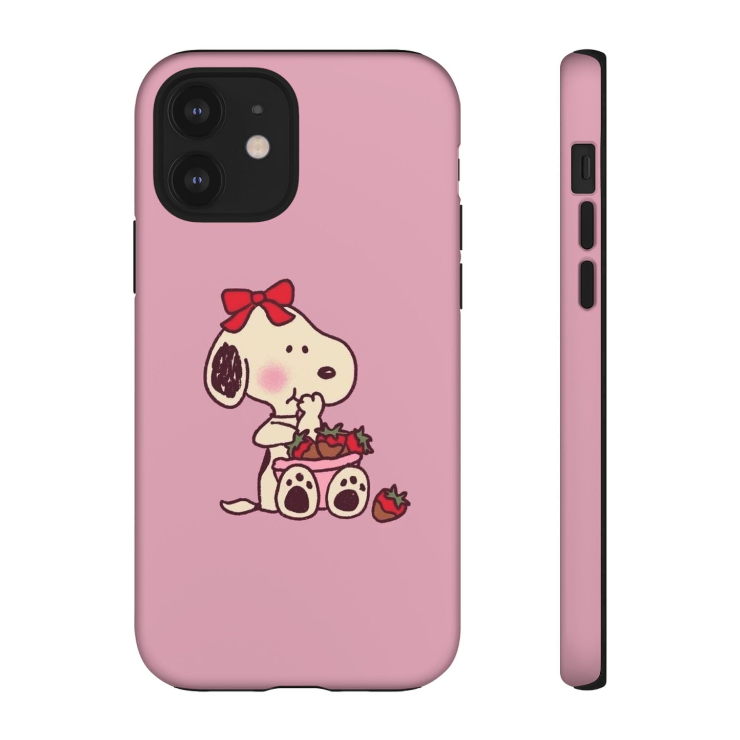 Snoopy eating strawberries 🍓