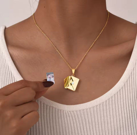 The Forever Letter Necklace — Carry Their Love Inside